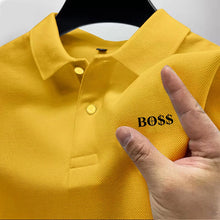 Load image into Gallery viewer, Men's Short Sleeve Polo Shirt, Quick Dry, Breathable, Casual, Stylish, Business, Sports, Summer, High, New, 2025
