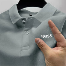 Load image into Gallery viewer, Men's Short Sleeve Polo Shirt, Quick Dry, Breathable, Casual, Stylish, Business, Sports, Summer, High, New, 2025
