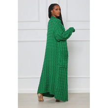 Load image into Gallery viewer, 2022 New Winter Warm Sweater Coat Women&#39;s cardigans Casual Long Knitted Cardigan Sweater Jacket Loose V-Neck Trench
