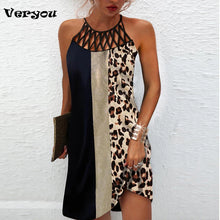 Load image into Gallery viewer, 2024 Women Elegant Dress Loose Casual Short Dress Hollow Out Floral Print Round Neck Ladies Summer Dress 2022
