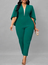 Load image into Gallery viewer, Jumpsuits for Women Autumn Batwing Sleeves Jumpsuit Ladies Elegant Office Formal Plus Size Sexy Jumpsuit Wholesale Dropshipping
