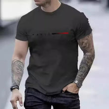 Load image into Gallery viewer, PARIS Men s casual suit spring and summer new style letter print American trend sports fashion short sleeved pants two-piece set
