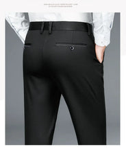 Load image into Gallery viewer, 5 Colors Men&#39;s Business Casual Pants Autumn New Anti-wrinkle Stretch Straight Soft Trousers Fashion Formal Male Clothing
