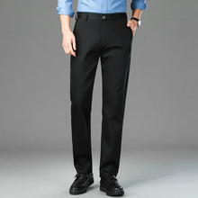 Load image into Gallery viewer, 5 Colors Men&#39;s Business Casual Pants Autumn New Anti-wrinkle Stretch Straight Soft Trousers Fashion Formal Male Clothing
