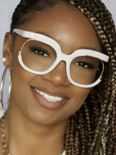 Load image into Gallery viewer, 2023 Ins Rainbow Frame Fashion Retro Round Anti Blue Light Women Glasses Vintage Oversized Colourful Frame Clear Eyeglasses
