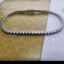 Load image into Gallery viewer, Black Moissanite Tennis Bracelet for Women Men 925 Sterling Silver Hiphop Party Fine Jewelry Gift With GRA Certificate
