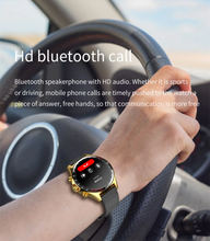 Load image into Gallery viewer, LIGE New GPS Smart Watch Men Outdoor Compass Sport Fitness Bracelet Bluetooth Call Clock Waterproof NFC Steel Smartwatch For Men
