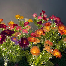 Load image into Gallery viewer, Solar Lights Outdoor Lighting Garden Lights Snow Lotus Lawn Lights Patio Patio Garden Decorative Flower Party Wedding Lights
