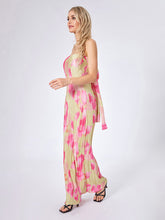 Load image into Gallery viewer, Elegant Floral Print Maxi Dress with Off Shoulder Design and Sleeveless Silhouette for Women s Evening Wear
