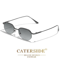 Load image into Gallery viewer, Caterside New Retro Small Frame Sunglasses Men&#39;s Polygonal Lenses Sun Glasses Women Business Travel Party Eyewear Summer Style
