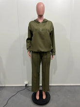 Load image into Gallery viewer, CM.YAYA Long Sleeve Women Set Loose Long Sleeve Hoodies Pant Suits 2024 Spring 2 Two Piece Sets Sporty Tracksuits Street Outfits
