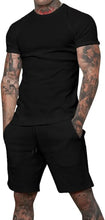 Load image into Gallery viewer, 2025 boutique men&#39;s shorts suit 2 piece clothing fashion summer casual sportswear and shorts suit

