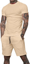 Load image into Gallery viewer, 2025 boutique men&#39;s shorts suit 2 piece clothing fashion summer casual sportswear and shorts suit
