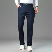 Load image into Gallery viewer, 5 Colors Men&#39;s Business Casual Pants Autumn New Anti-wrinkle Stretch Straight Soft Trousers Fashion Formal Male Clothing

