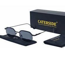 Load image into Gallery viewer, Caterside New Retro Small Frame Sunglasses Men&#39;s Polygonal Lenses Sun Glasses Women Business Travel Party Eyewear Summer Style
