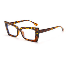Load image into Gallery viewer, Fashion Ladies Glasses Small Frame Cat Eye Flat Glasses Candy Color Frame Optical Frame Can Wear Myopia Glasses 2020 Latest Hot
