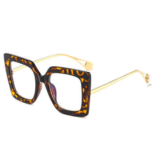 Load image into Gallery viewer, SHAUNA Fashion Venetian Pearl Overize Square Sunglasses Retro Women Anti-Blue Light Glasses Frame
