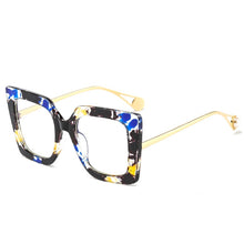 Load image into Gallery viewer, SHAUNA Fashion Venetian Pearl Overize Square Sunglasses Retro Women Anti-Blue Light Glasses Frame

