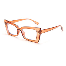 Load image into Gallery viewer, Fashion Ladies Glasses Small Frame Cat Eye Flat Glasses Candy Color Frame Optical Frame Can Wear Myopia Glasses 2020 Latest Hot
