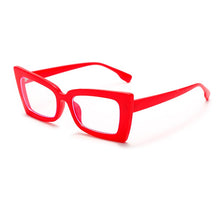 Load image into Gallery viewer, Fashion Ladies Glasses Small Frame Cat Eye Flat Glasses Candy Color Frame Optical Frame Can Wear Myopia Glasses 2020 Latest Hot
