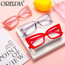 Load image into Gallery viewer, Fashion Ladies Glasses Small Frame Cat Eye Flat Glasses Candy Color Frame Optical Frame Can Wear Myopia Glasses 2020 Latest Hot
