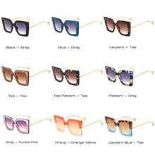 Load image into Gallery viewer, SHAUNA Fashion Venetian Pearl Overize Square Sunglasses Retro Women Anti-Blue Light Glasses Frame
