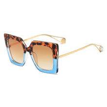 Load image into Gallery viewer, SHAUNA Fashion Venetian Pearl Overize Square Sunglasses Retro Women Anti-Blue Light Glasses Frame
