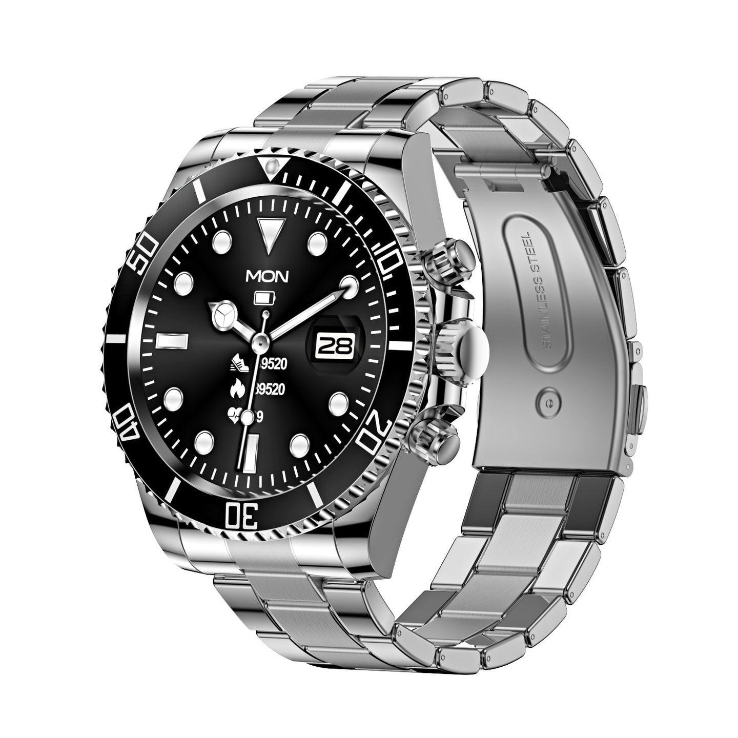 AW12 Smart Watch Men Bluetooth Call Message Display Custom Dial Heart Rate Blood Pressure Sports LED Noctilucent Smartwatch AW13