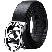 Load image into Gallery viewer, WILLIAMPOLO Genuine leather Belt Men Luxury Brand Designer fashion Top Quality Belts for Men Strap Male Metal Automatic Buckle
